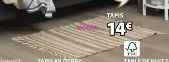 JYSK TAPIS KILDEURT offre