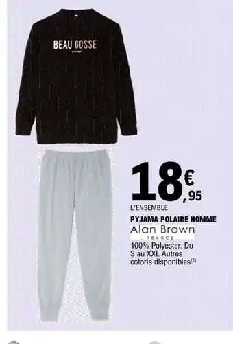 PYJAMA POLAIRE HOMME