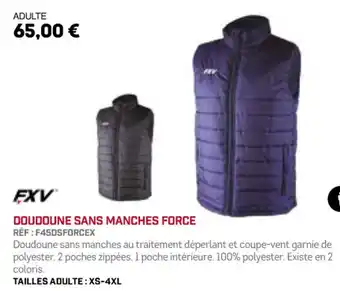DOUDOUNE SANS MANCHES FORCE