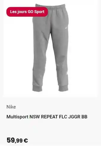 Multisport Nsw Repeat Flc Jggr Bb Nike