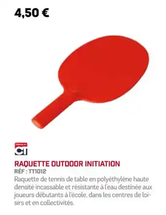 RAQUETTE OUTDOOR INITIATION