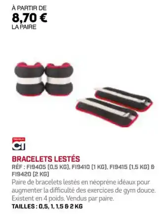 BRACELETS LESTÉS