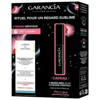 Auchan Garancia coffret larmes de fantôme offre