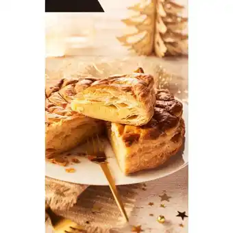 Auchan Galette des rois frangipane offre