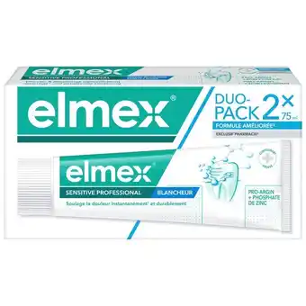 Auchan Cogate gamme elmex sensitive professionnel offre