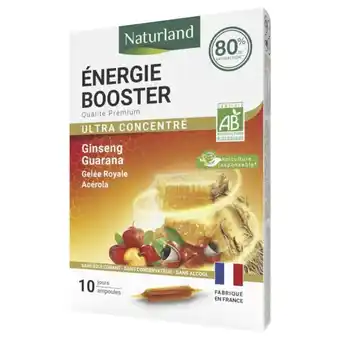 Naturland gammes gelée royale et acerola