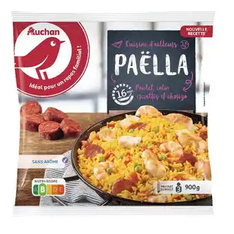 Auchan Paëlla surgelée auchan offre