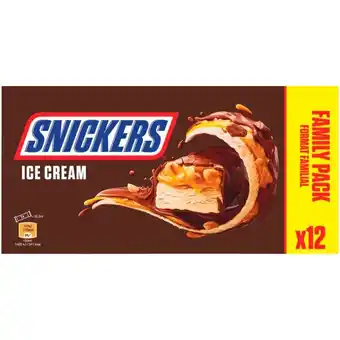 Auchan Snickers glacés offre