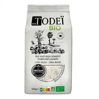 Auchan Riz long jasmin bio todeï offre