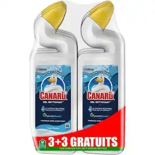 Auchan Gel nettoyant wc vague océane canard offre