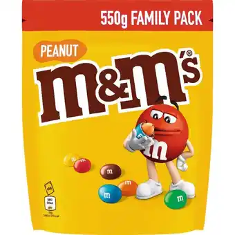 Auchan Pochon peanut m&m's offre