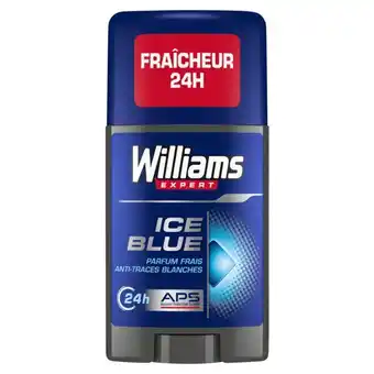 Auchan Déodorant stick ice blue williams offre