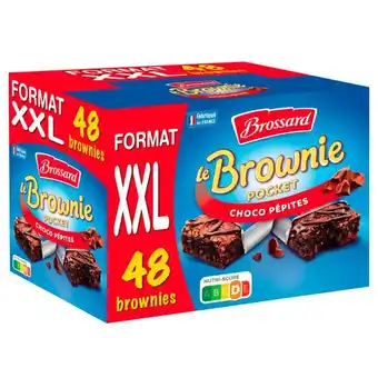 Auchan Le brownie pocket choco pépites brossard offre