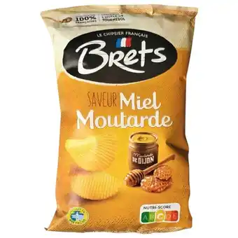 Auchan Chips saveur miel moutarde bret's offre