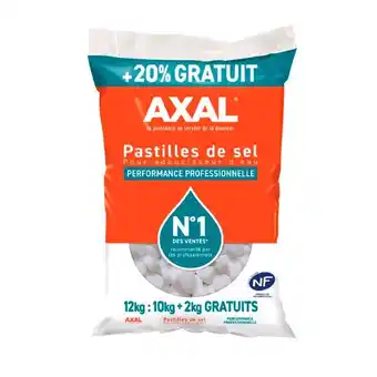 Auchan Pastilles de sel axal offre