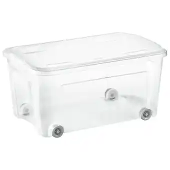 Auchan Boite de rangement 43l offre