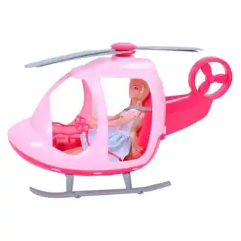 Auchan Helicoptere avec poupee one two fun offre