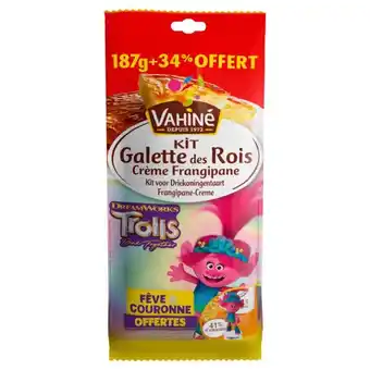 Auchan Kit galette crème frangipane offre