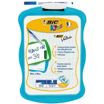 Auchan Ardoise ergonomique velleda bic offre
