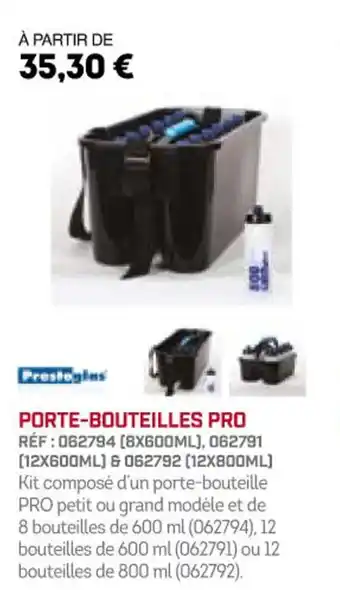 Sport 2000 PORTE-BOUTEILLES PRO offre