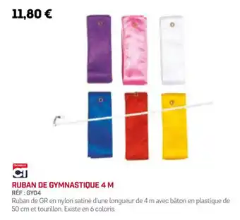 Sport 2000 RUBAN DE GYMNASTIQUE 4 M offre