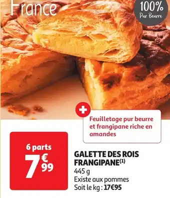 Auchan Supermarché GALETTE DES ROIS FRANGIPANE offre