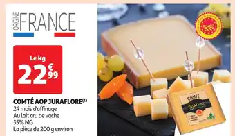 Auchan Supermarché COMTÉ AOP JURAFLORE offre