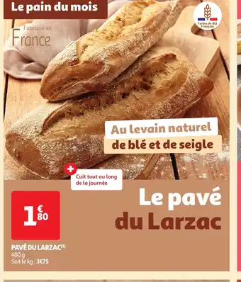 Auchan Supermarché PAVÉ DU LARZAC offre