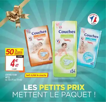 Netto Couches T5 X54 Netto Ou T3 X70 Ou T4 X62 offre