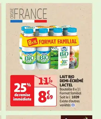 Auchan Supermarché LAIT BIO offre