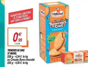 Netto Tronches De Cake St Michel offre
