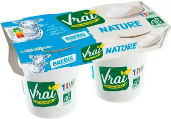 Match Vrai yaourt brebis offre