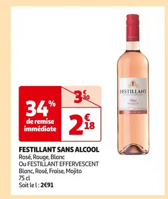Festillant festillant sans alcool