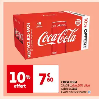 Auchan Supermarché Coca cola coca cola offre