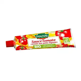 Match Panzani sauce tomate cuisinée aux petits légumes bio offre