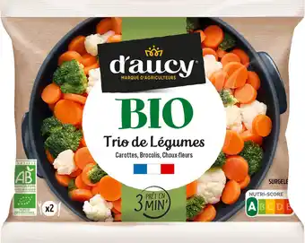 Match D'aucy trio de légumes bio offre