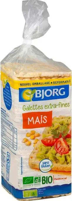 Match Bjorg galettes offre