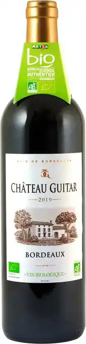 Match Château guitar bordeaux aop offre