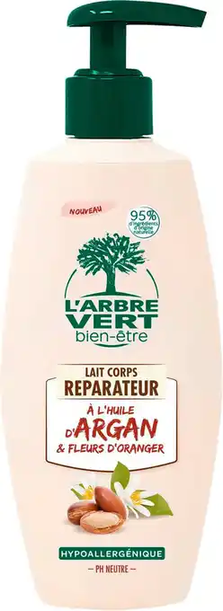 Match L'arbre vert lait corps offre