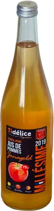 Match Tidelice jus de pomme offre