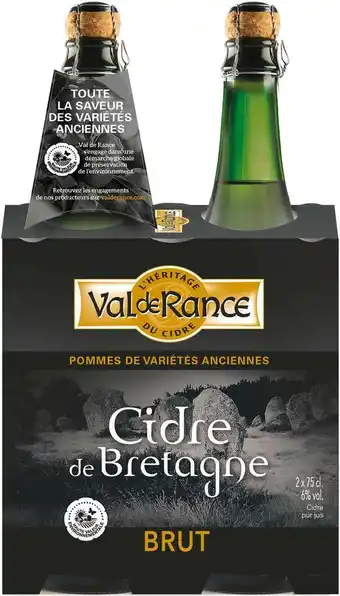 Match Val de rance cidre de bretagne igp offre