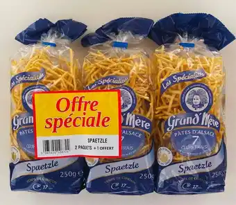 Match Grand'mere pâtes aux oeufs offre