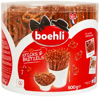 Match Boehli sticks bretzels offre