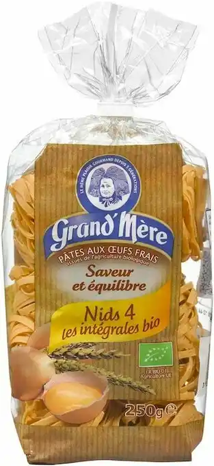 Match Grand'mere pâtes bio intégrales offre