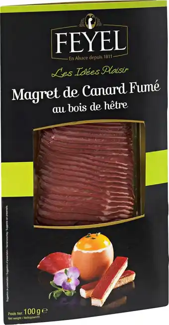 Match Feyel magret de canard fumé offre