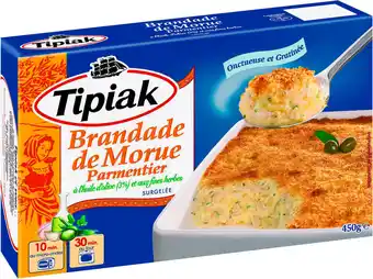 Match Tipiak brandade de morue offre