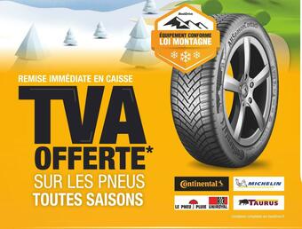 Bestdrive Besoin de pneus neufs pour cet hiver ? bénéficiez d'une promotion exceptionnelle sur les pneus 4 saisons de marques continent offre