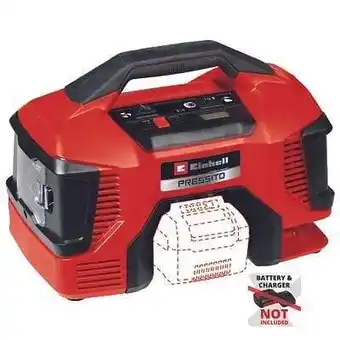 Bricorama Compresseur à air sans fil power x-change pressito 18/21 - sans batterie ni chargeur offre