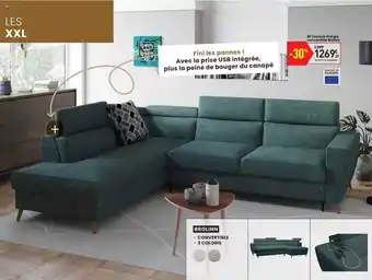 Conforama Canapé D'angle Convertible Brolinn offre