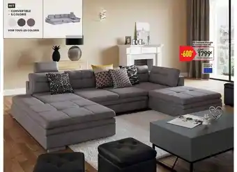 Conforama Canapé D'angle Convertible Hit offre